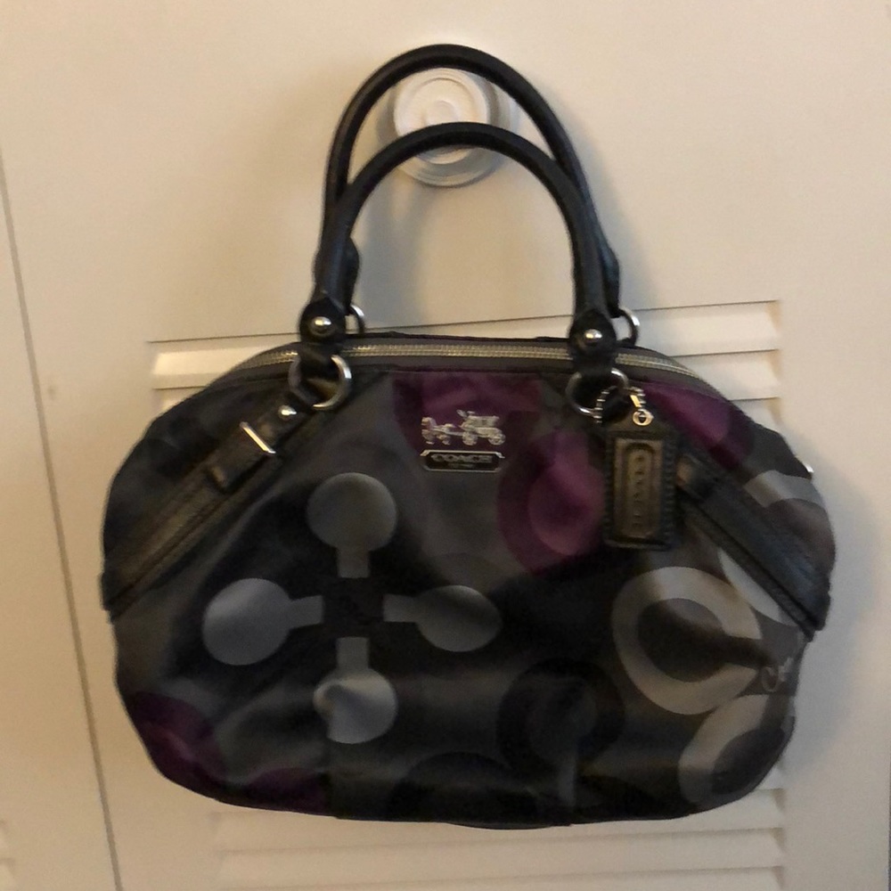 Coach purse and matching mini wallet/coin purse